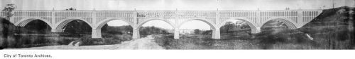 Bloor Street Viaduct drawing, 1914