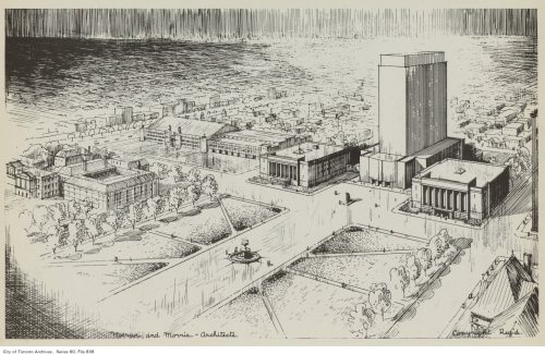 Proposed City Hall and Courthouse
