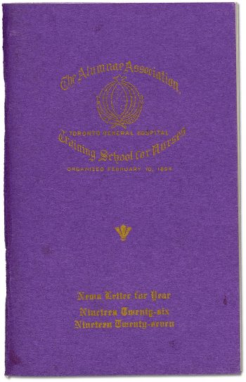 Newsletter for Year 1926-1927, or the Purple Book