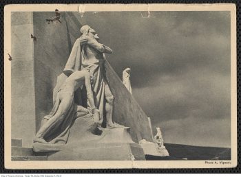 Postcard sent from Vimy
