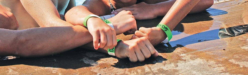 Green Wrist Bands