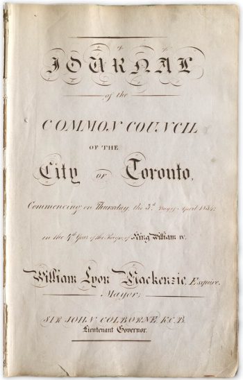 Journals of the Common Council 1834