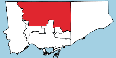 North York Zoning Key Map