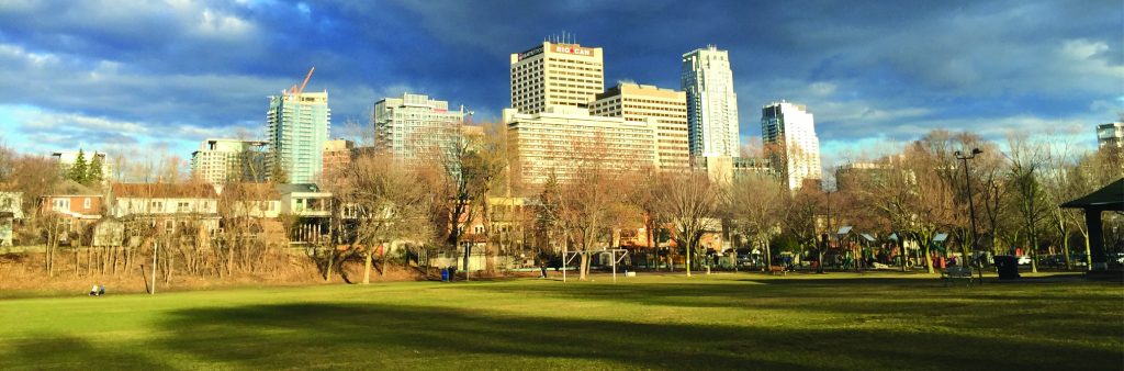 Photo of Yonge-Eglinton Centre from Eglinton Park