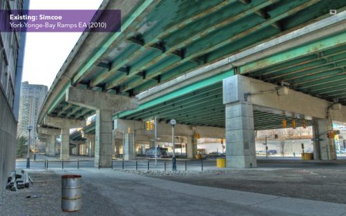 Lower Simcoe before new ramp