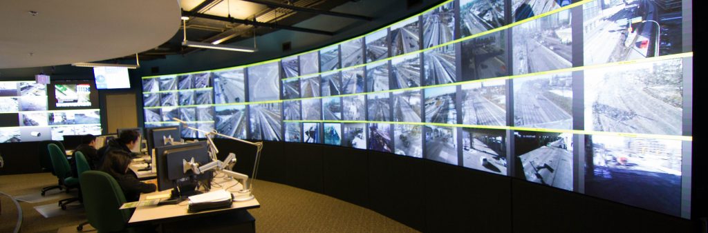 Image of the Traffic Management Centre cameras