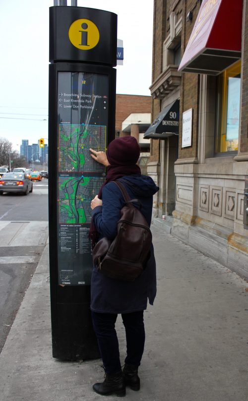 Image of an Information pillar design