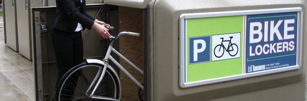 Image of bike locker