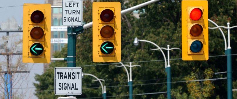 Left Turn Signal Sign