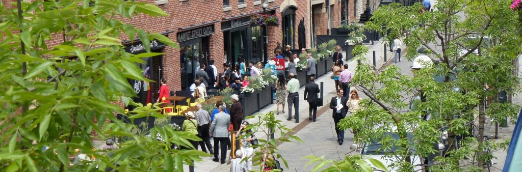 Image of Market Street in the Summer