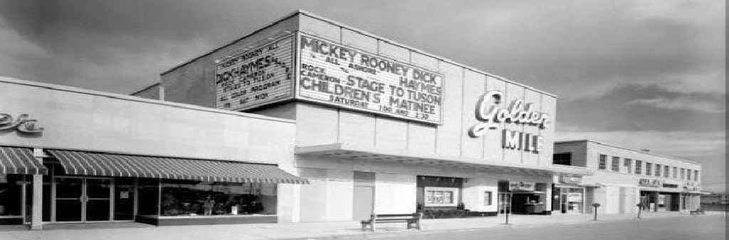 Golden Mile Marquee, 1954