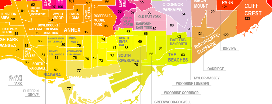 city of toronto maps Wellbeing Toronto City Of Toronto city of toronto maps