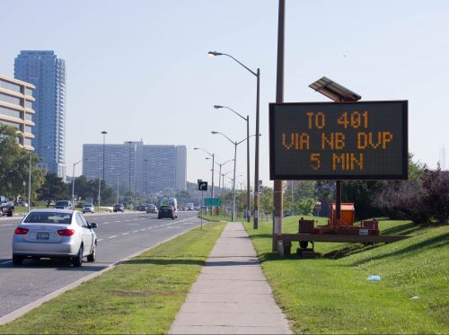 Portable Variable Message Sign - Large