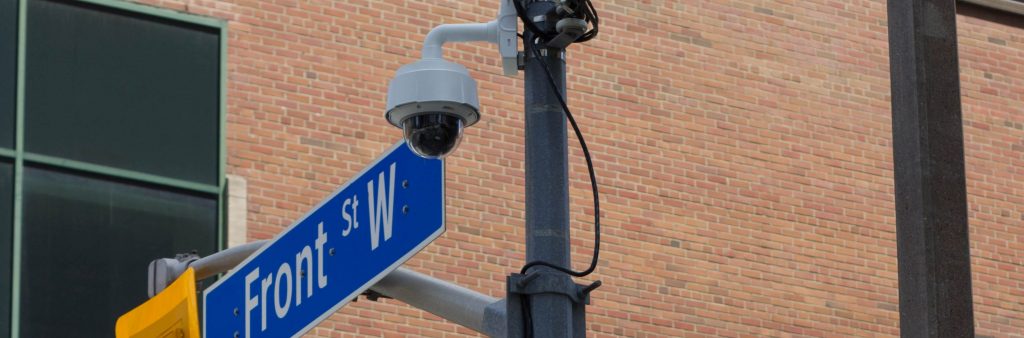 Image of an Arterial Traffic Camera at Front and University