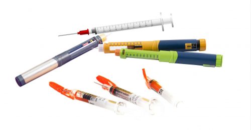 Syringes and epipen