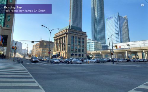 Harbour St. & Bay St. before road improvements