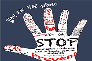 Domestic Violence, You Are Not Alone Logo