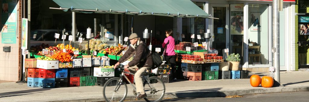 Image of a Sidewalk Sale Bloor West Village