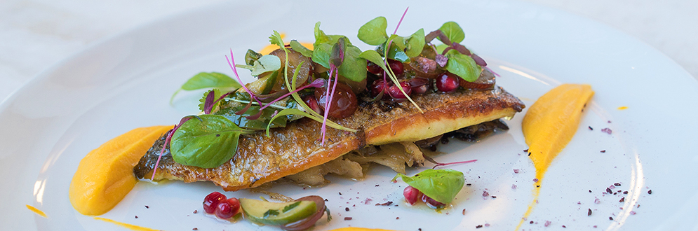 photo of sea bass from Ricarda's restaurant