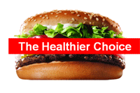 Hamburger, the healthier choice