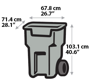 Garbage Bin - Large