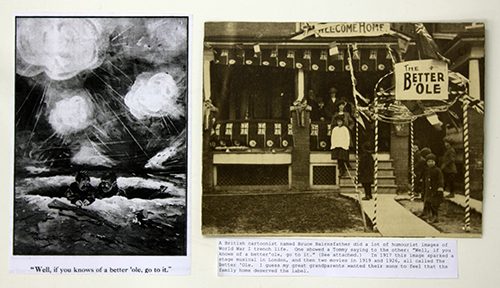 Archival photo of the outside of a house on Concord Ave, c. 1919