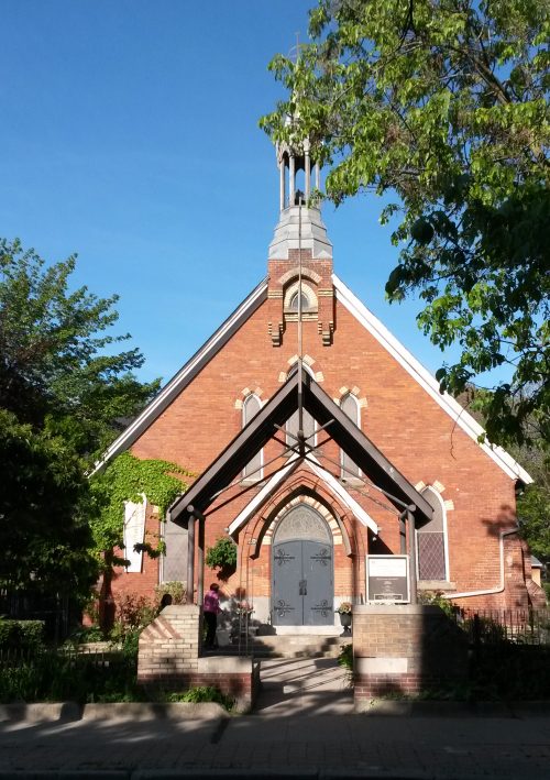 This is a photograph of the Church of the Epiphany and St Mark in Parkdale