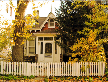 This is a photograph of a workers cottage at 91 Seaton Street