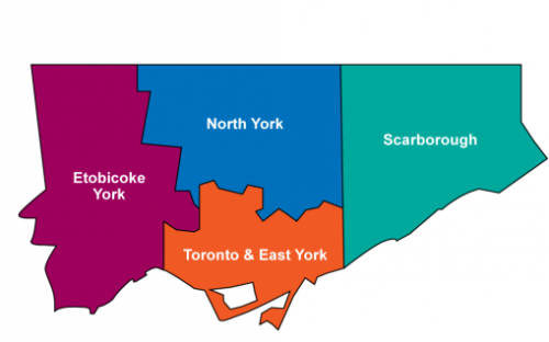 Boundary map of Committee of Adjustment