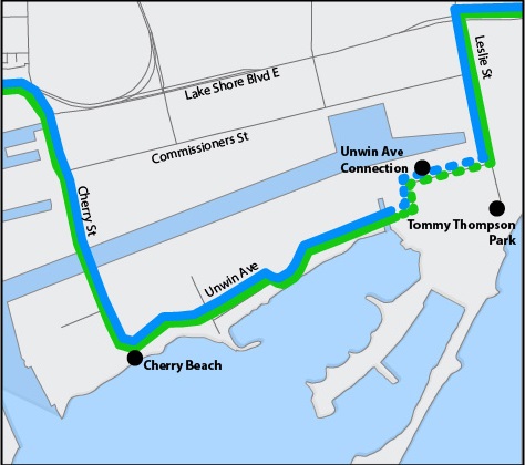 Toronto Trail Map at Unwin