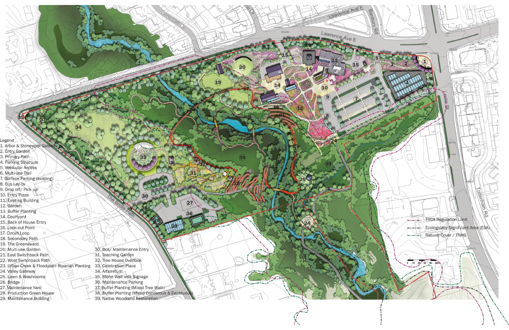 Edwards Gardens & Toronto Botanical Garden Master Plan City of Toronto