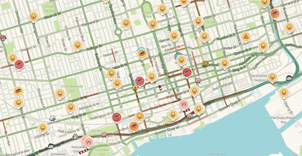 Waze Sample Screenshot