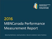 Cover of MBN Canada 2016 Performance Measurement Report