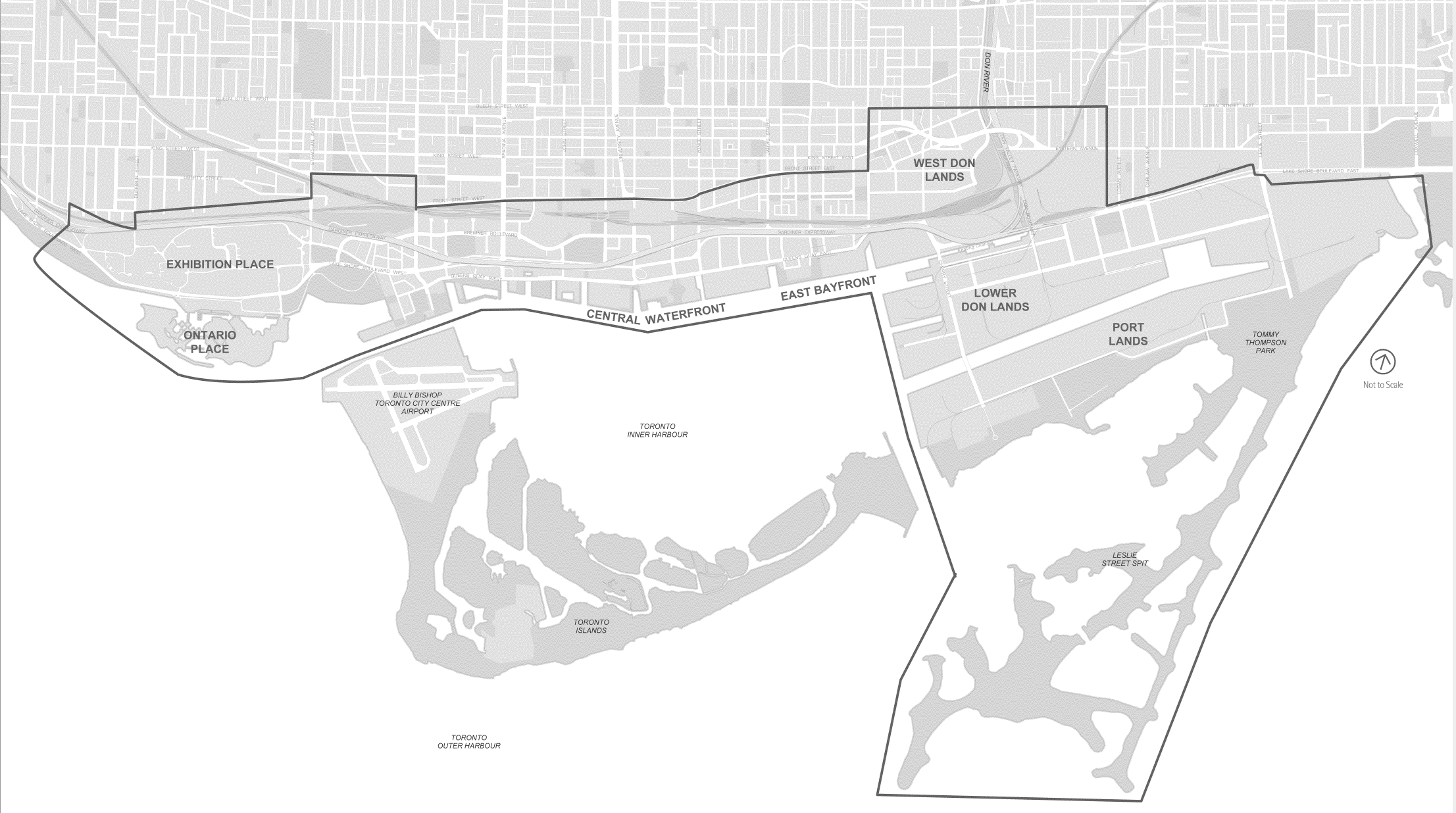 Designated Waterfront Area Map
