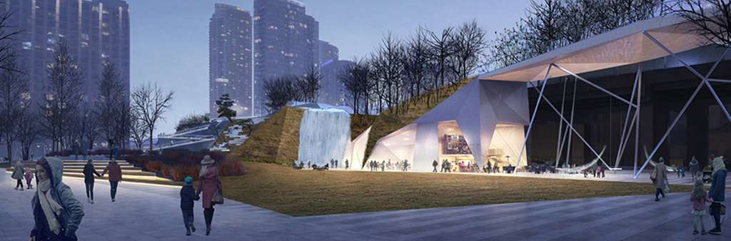 Artist rendering of Rees Street Park