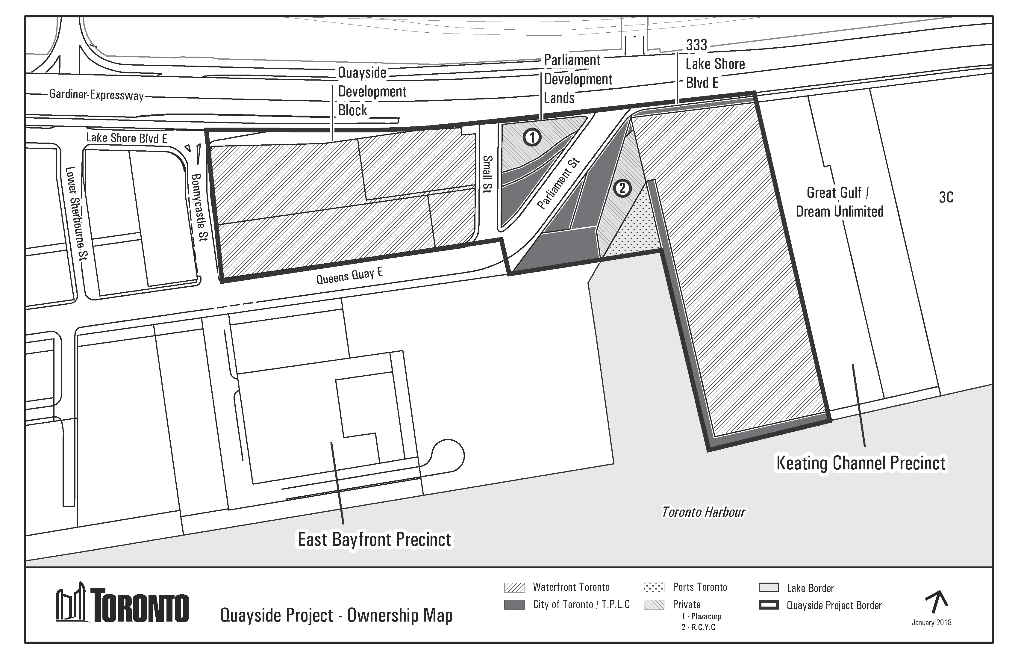 Quayside Property Map