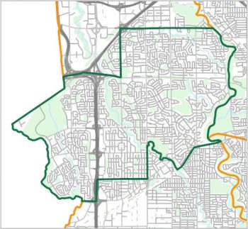 Map showing the boundary of Ward 2, one of the City of Toronto's 25 municipal wards effective December 1, 2018. For assistance with the content of this map, please email cityplanning@toronto.ca or call 416-392-8343.