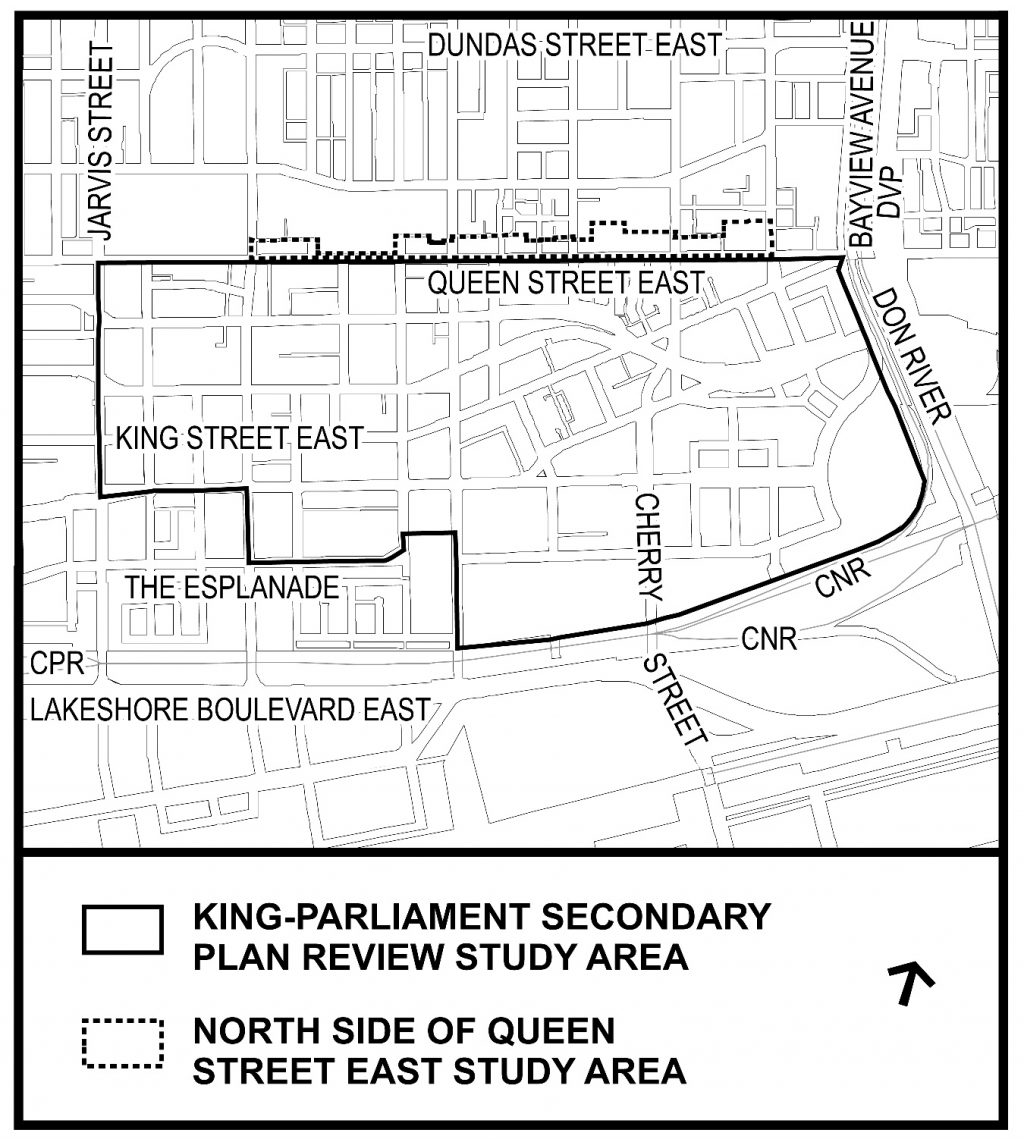 King Parliament Secondary Plan Area