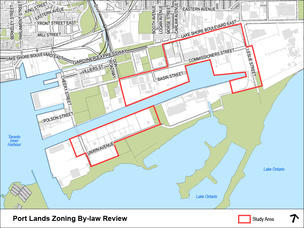 There are two areas included in the zoning review and in total the area is 200 hectares.