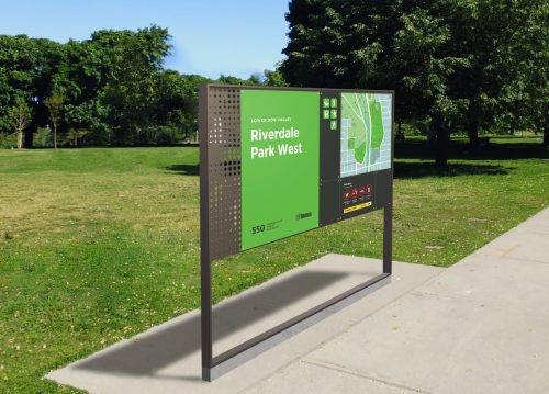 Image of the Parks Wayfinding Maps and Signs