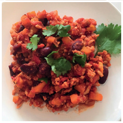 Picture of Sweet Potato & Turkey Chili