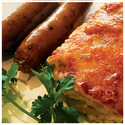 Picture of Bangers & Creamy Scalloped Potatoes