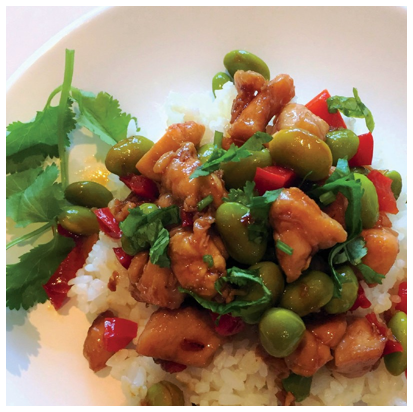 Picture of Teriyaki Chicken & Edamame Rice Bowl