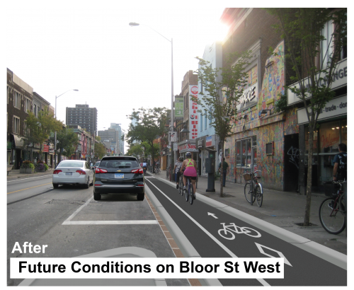 Future Conditions along Bloor