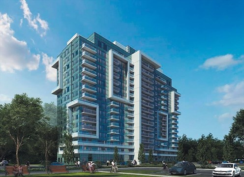 profile image of 1346 Danforth Road mid-rise residential condominium building