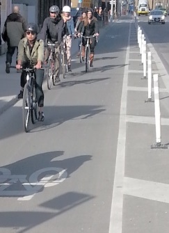 Photo of cyclists using Richmond Adedaide Cycle Track