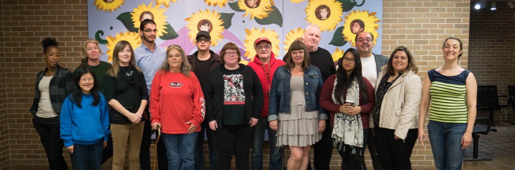 A group photo of the Lived Experience Advisory Group