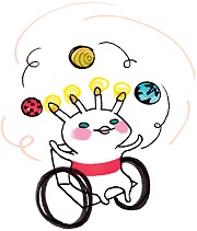 Cartoon illustration of Nej, figure created by Stina Wirsén.