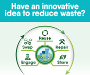 Promotional image to encourage residents to apply for waste reduction grants