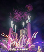 Fireworks at City Hall
